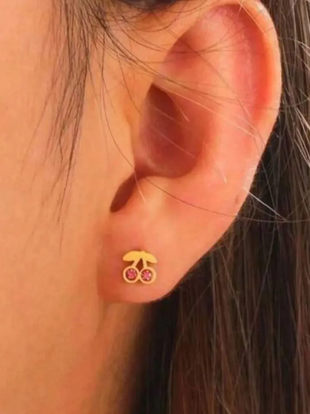 Cherry Stud Earrings M1886